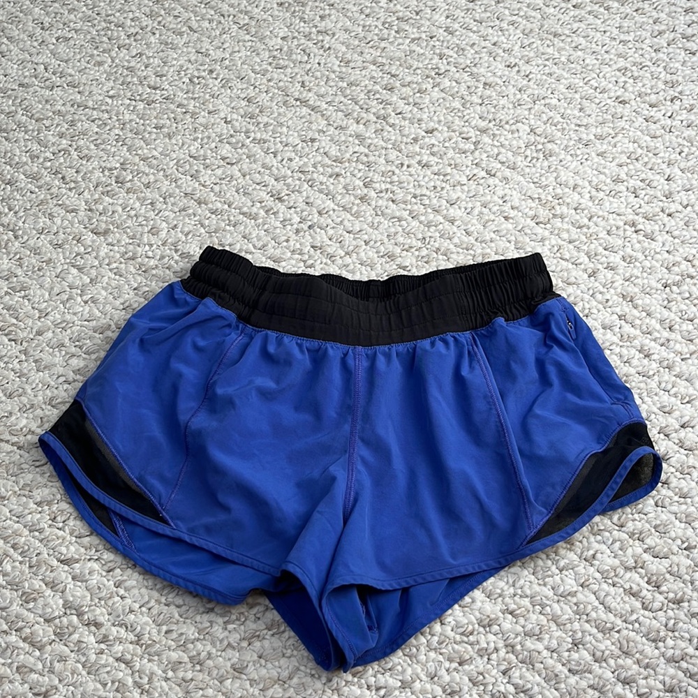 Royal blue hotty hot shorts